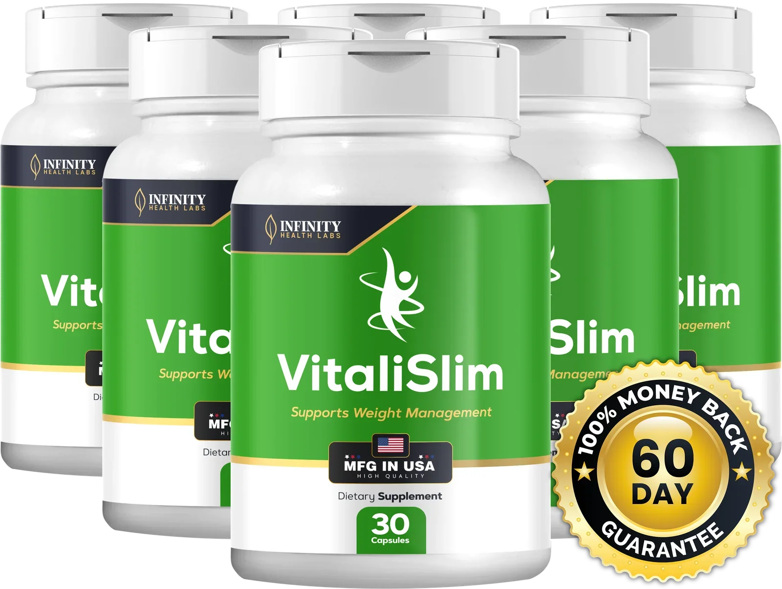 VitaliSlim bottles and product image